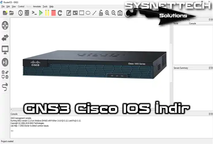 GNS3 Cisco IOS İndir