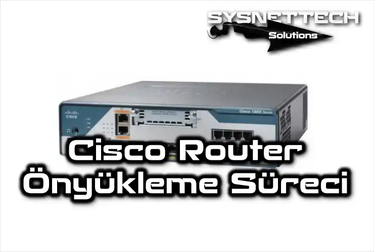 Başlangıçta Cisco Router Önyükleme Boot Süreci