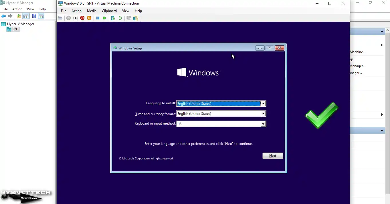 Windows 10 Kurulum Ekranı