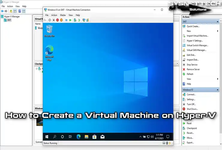 How to Create a New Virtual Machine in Hyper-V Manager