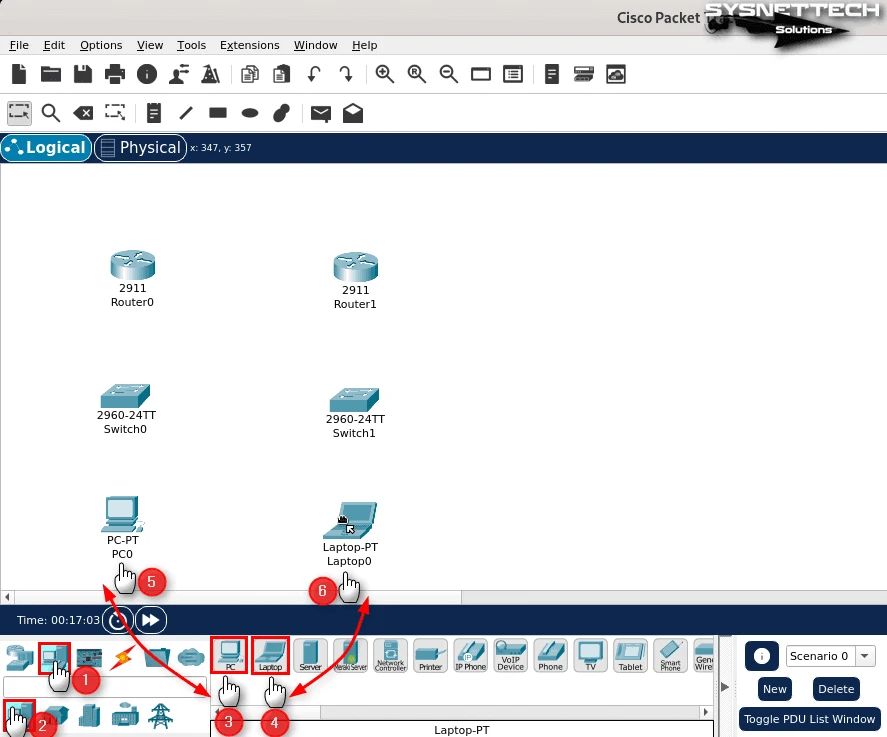 Çalışma Alanına Bir Adet PC ve Laptop Ekleme