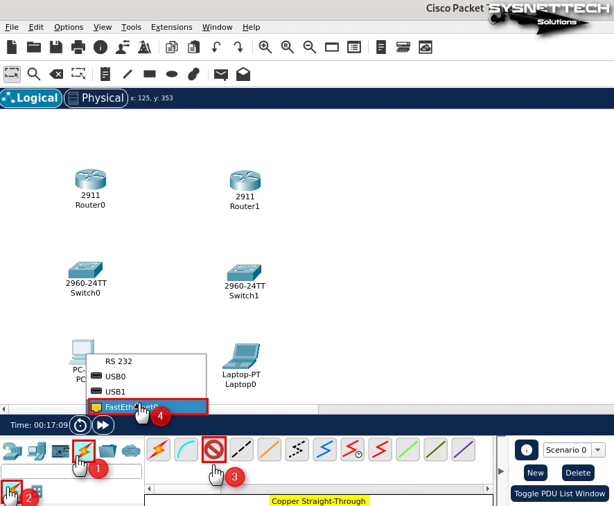 Bilgisayarları Düz Kablo Kullanarak Bağlama