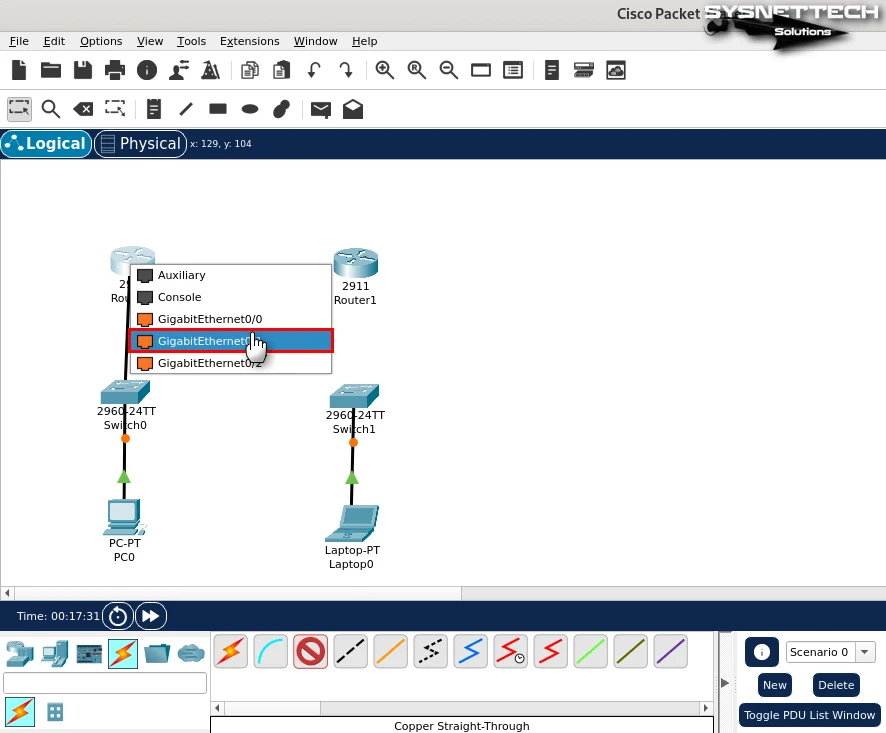Switch'leri Router'a Bağlama