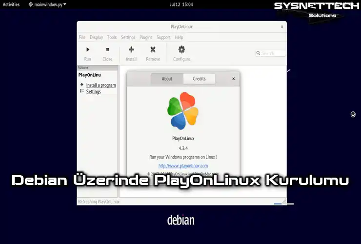 Debian PC'de PlayOnLinux Kurulumu