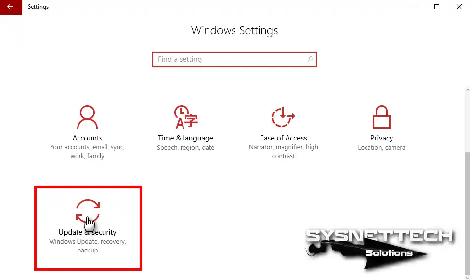 Güncelleştirme ve Güvenlik