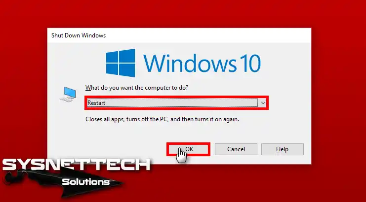 Bilgisayarı Yeniden Başlatma