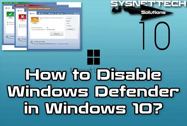 Disabling Windows Defender on Windows 11 & 10