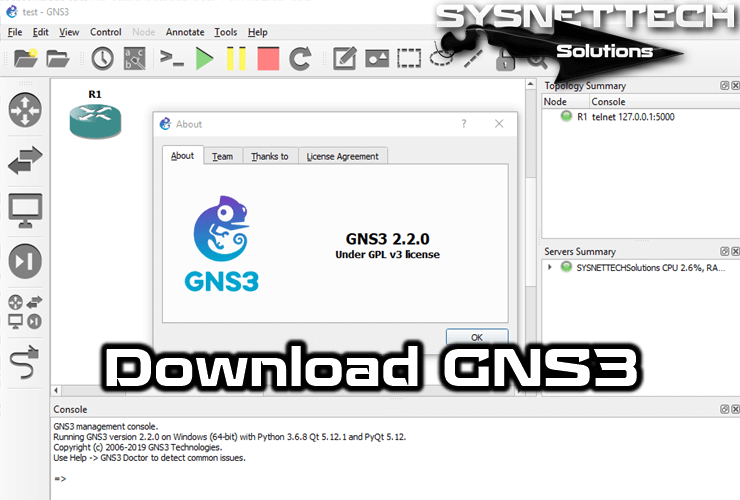 Download GNS3