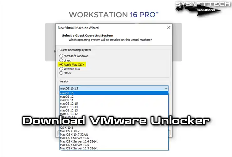 Downloading VMware Unlocker