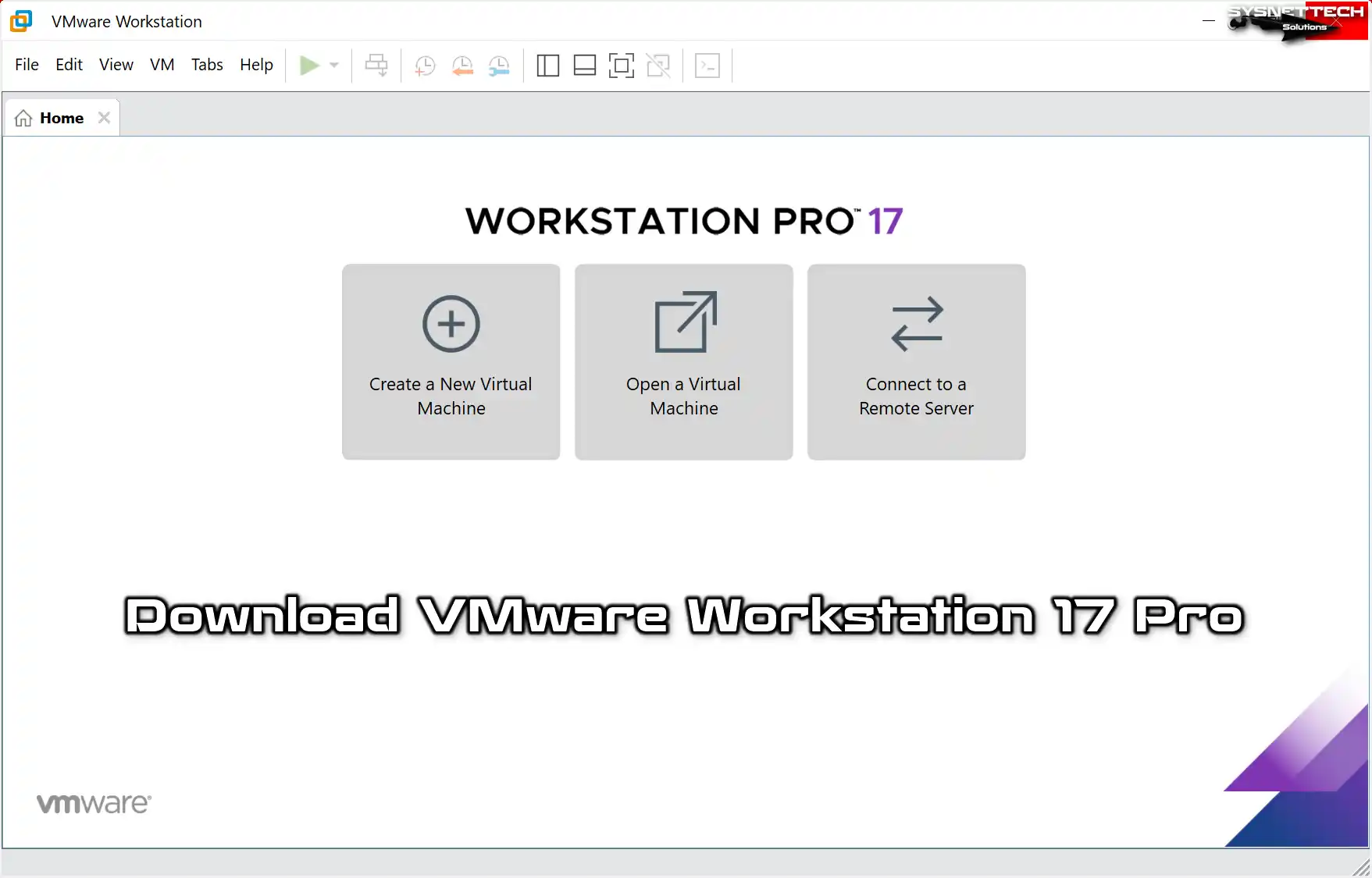 Download VMware Workstation Pro Player
