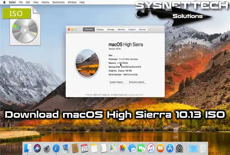 Download macOS High Sierra 10.13 ISO