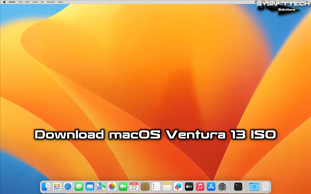 download iso macos ventura