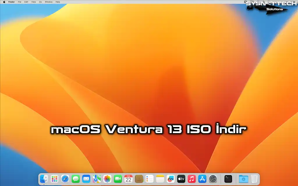macOS Ventura 13 ISO İndir