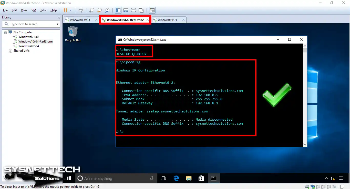 Windows 10 / Hostname