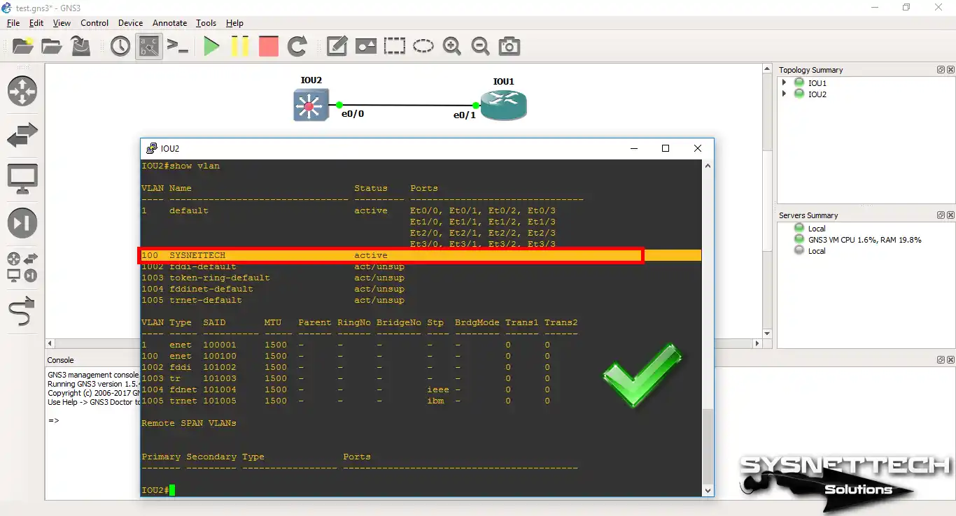 show vlan