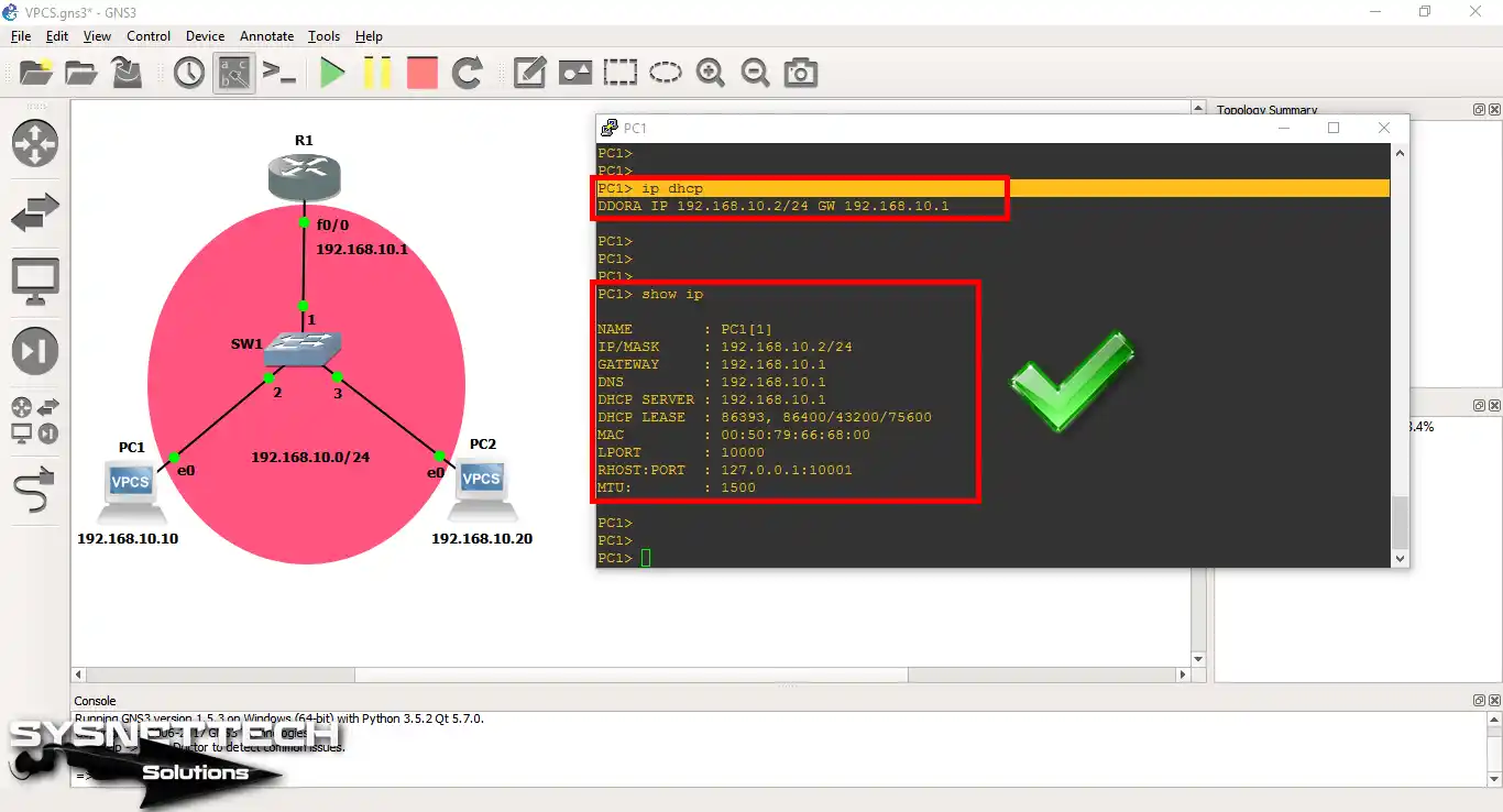 ip dhcp command