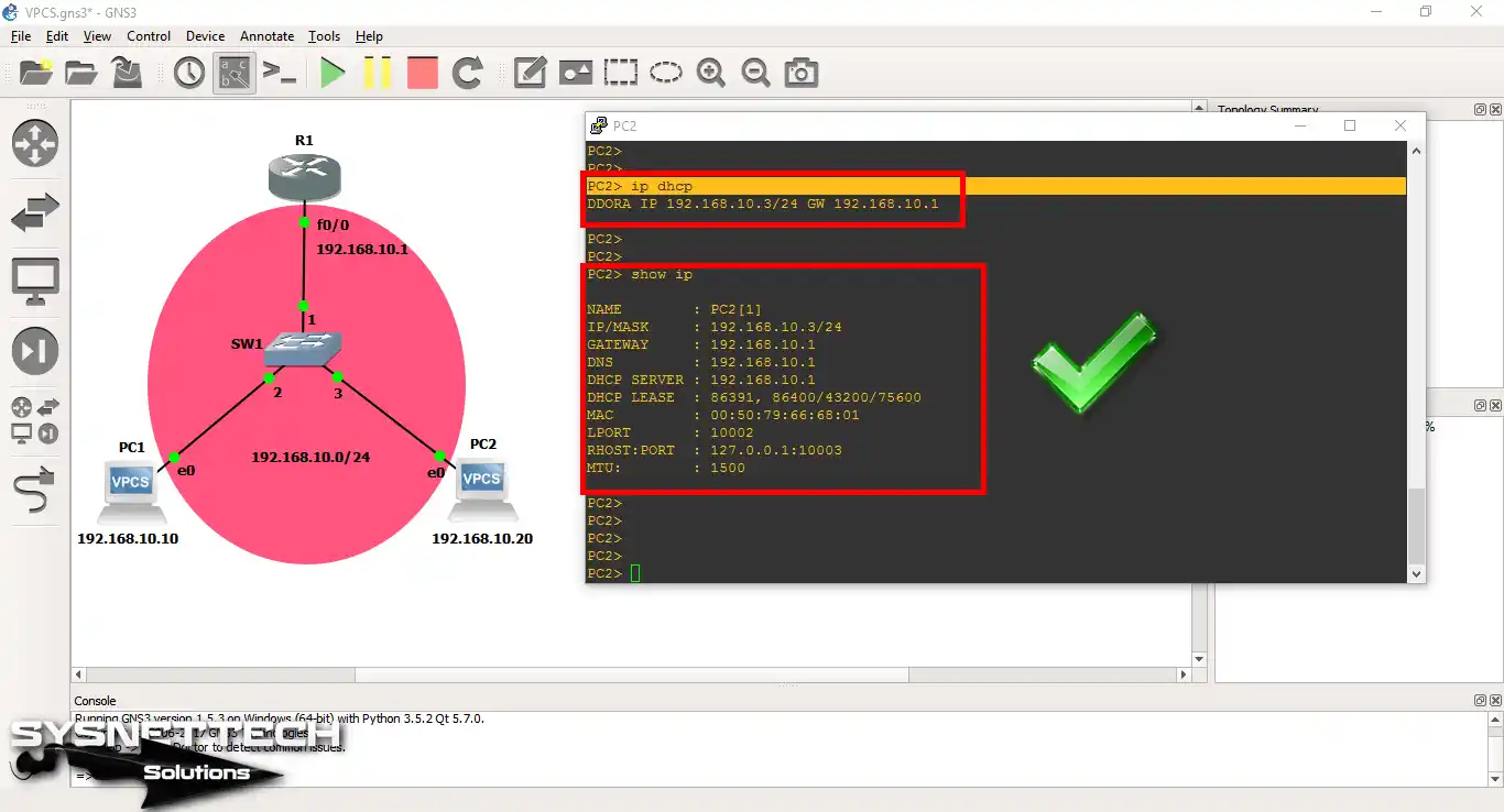 ip dhcp command