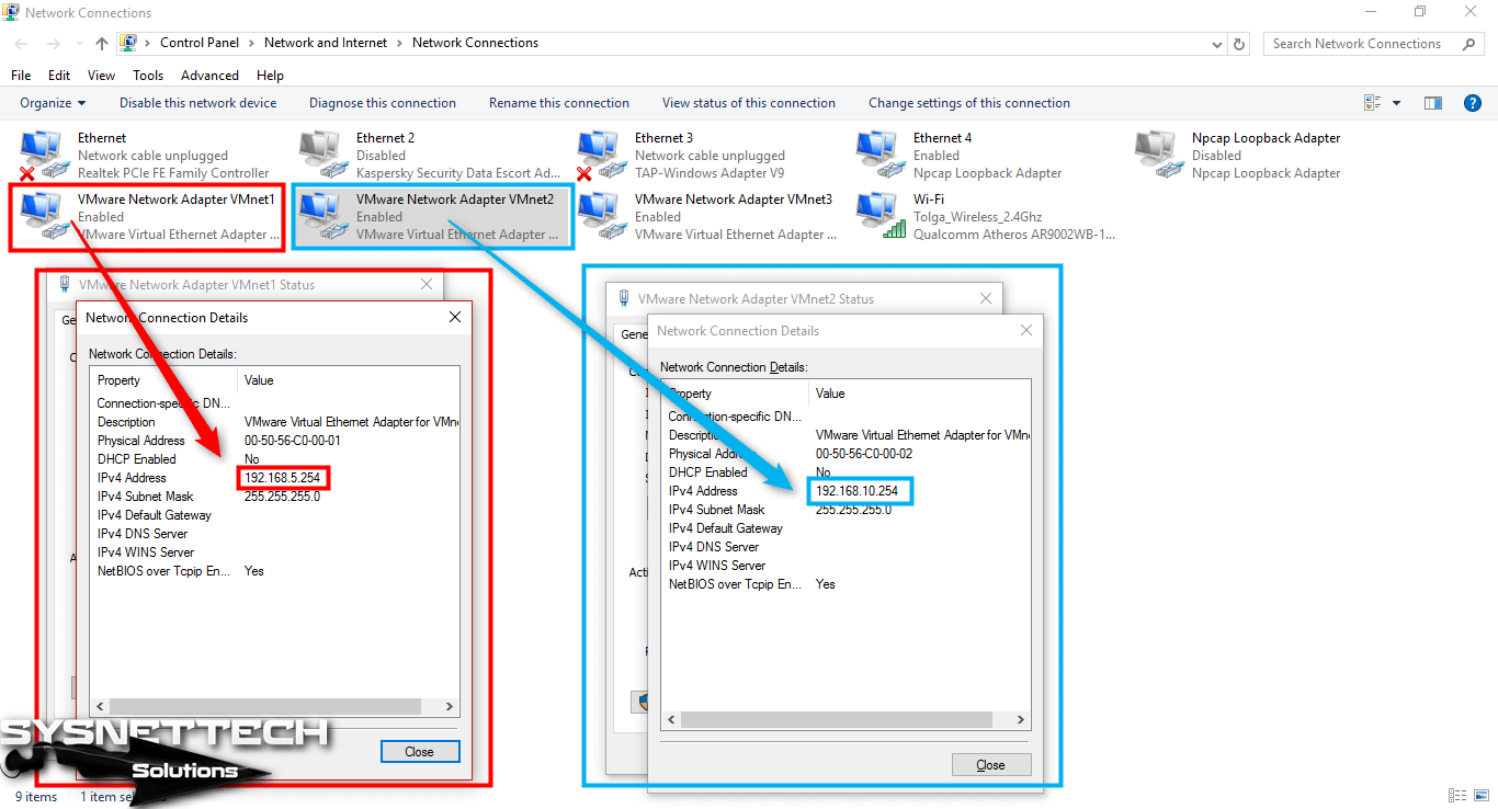 Configuring Network Adapters in Windows