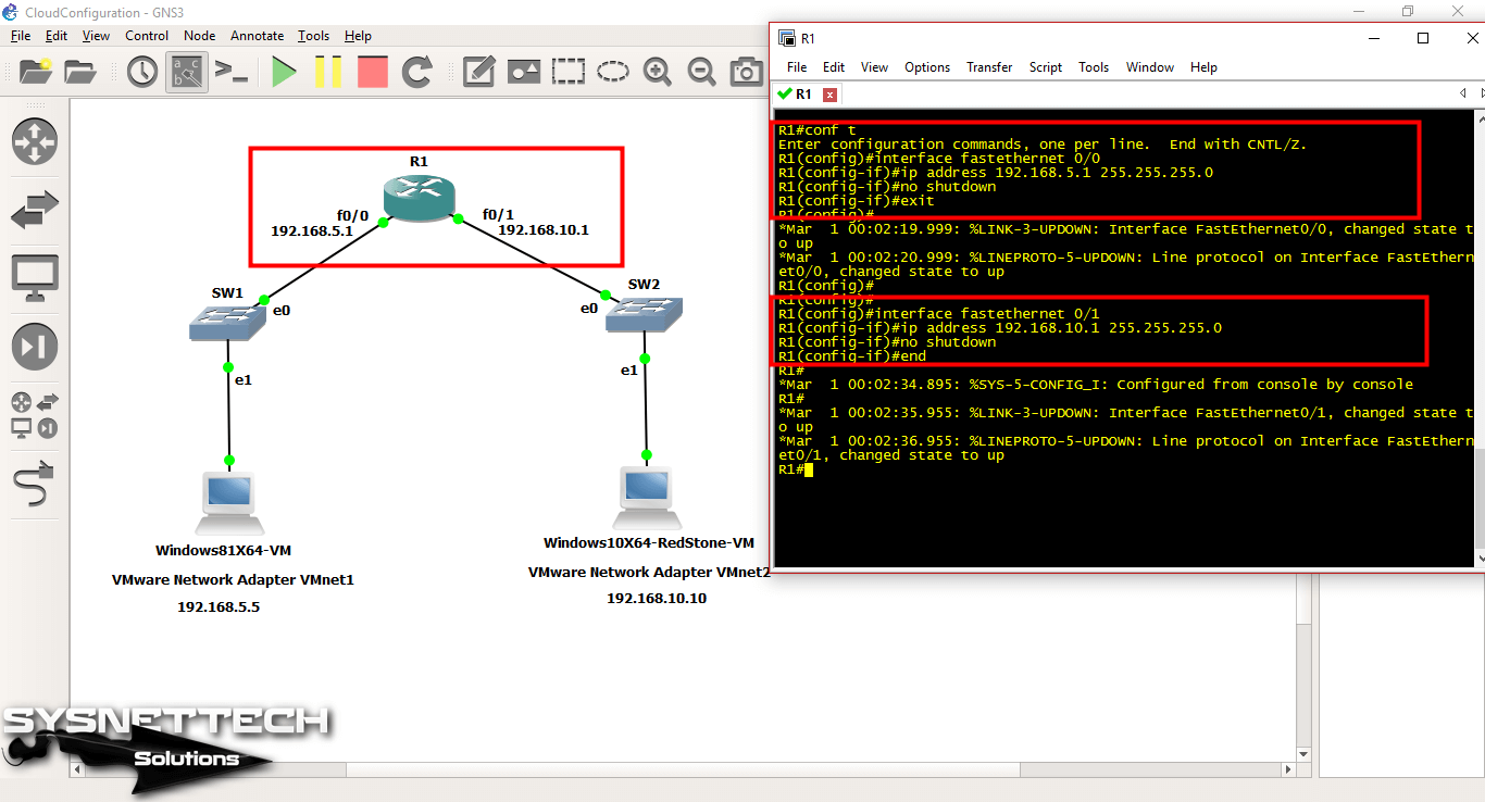 Assigning an IP Address to Cisco Router Interfaces