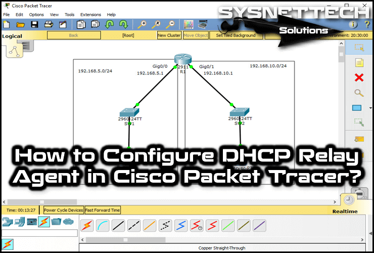How to Configure DHCP Relay Agent in Cisco Packet Tracer