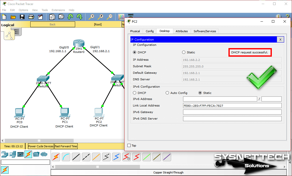 How To Configure Dhcp Cisco Packet Tracer Networking My Xxx Hot Girl