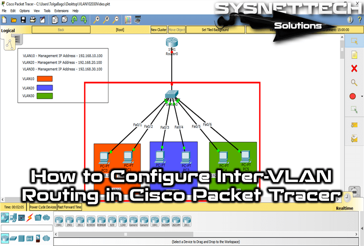 How to Configure Inter-VLAN Routing in Cisco Packet Tracer