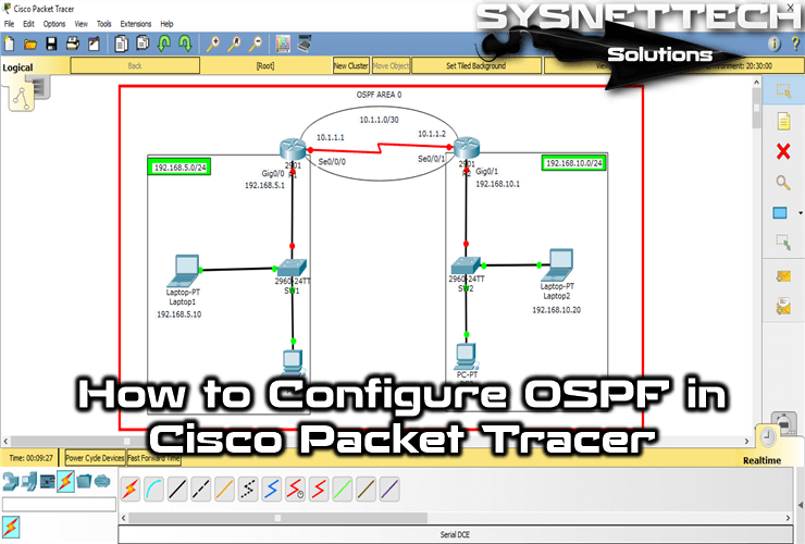 How to Configure OSPF in Cisco Packet Tracer