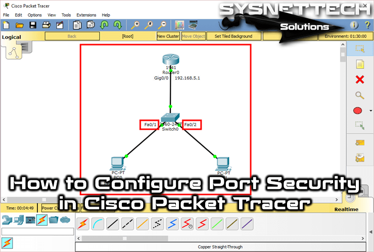 How to Configure Port Security in Cisco Packet Tracer
