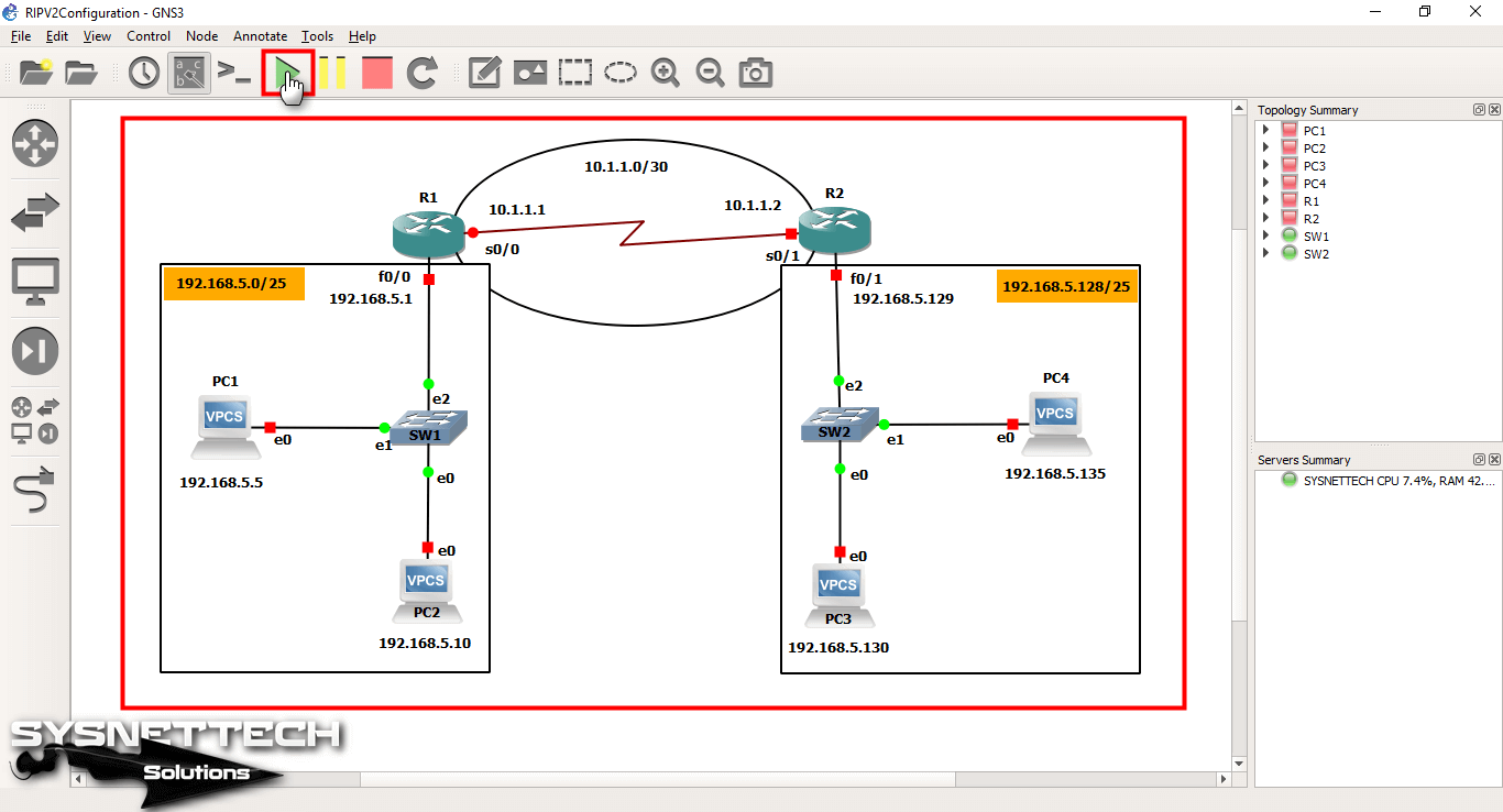 gns3 cisco switches