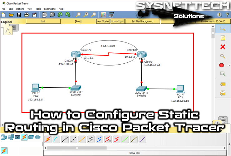 How to Configure Static Routing in Cisco Packet Tracer