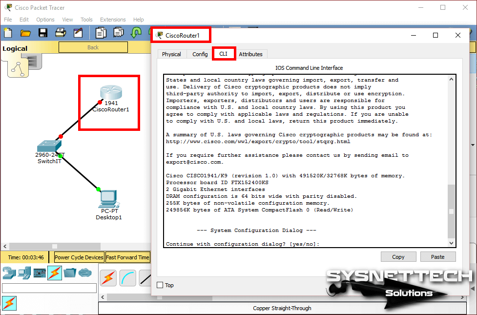 packet tracer commands