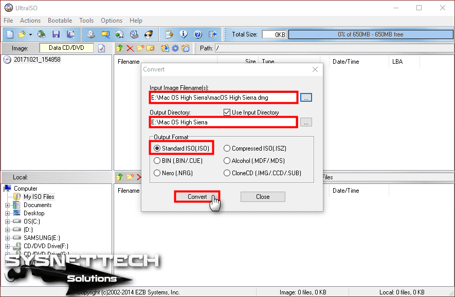 file extension dmg windows 7