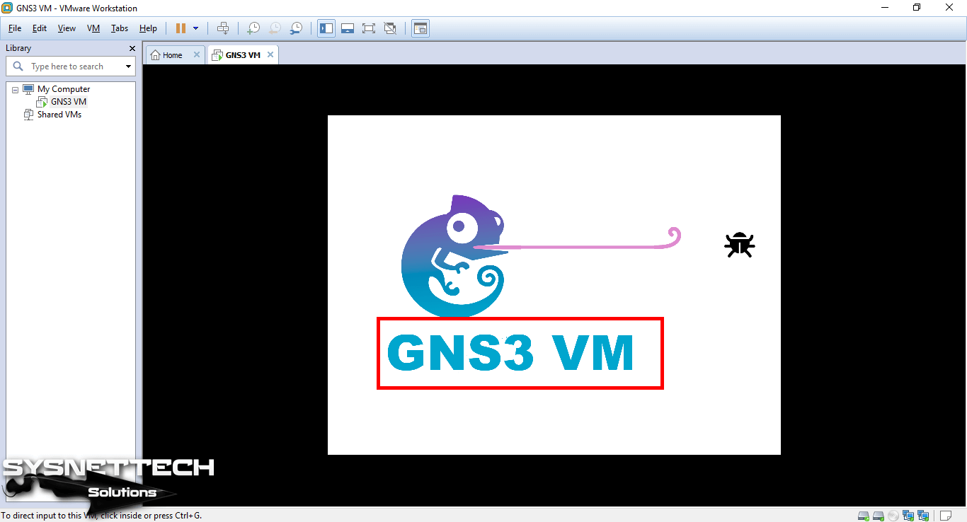 GNS3 Sunucu Açılıyor