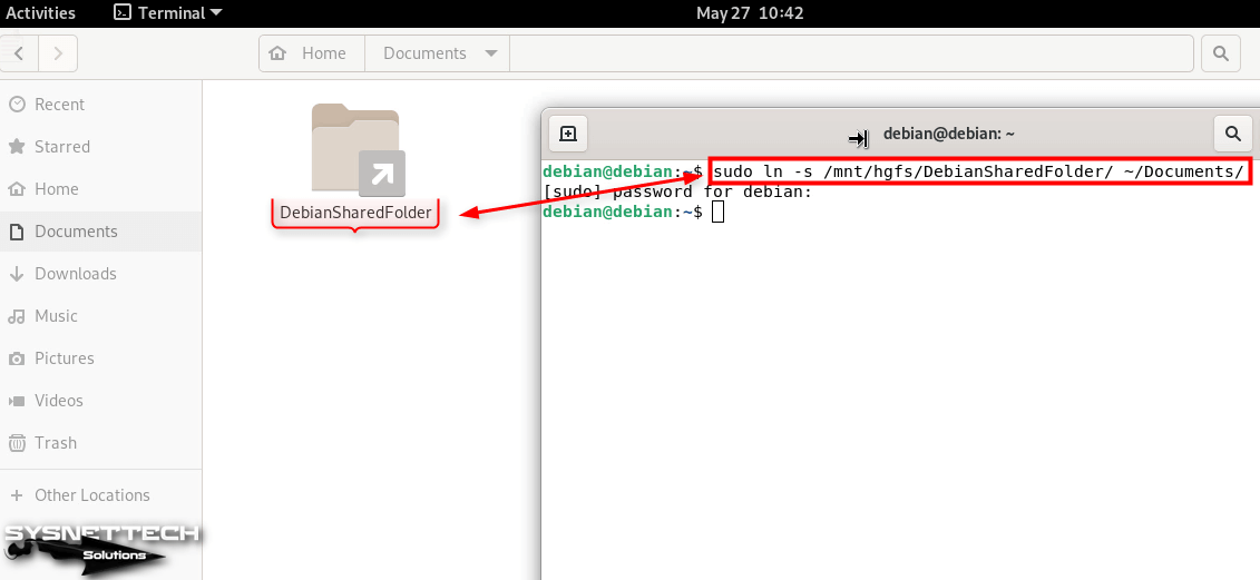 Creating a Shortcut for a Common Folder