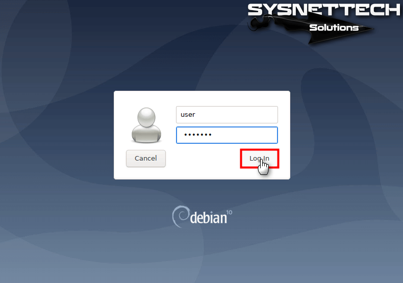 Debian'da Oturum Açma