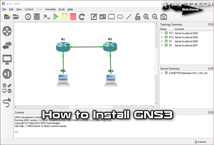 How to Install GNS3 on Windows 10