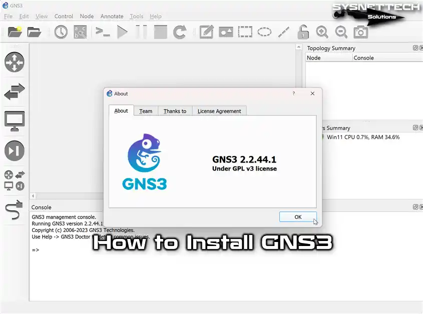 How to Install GNS3 on Windows 11/10