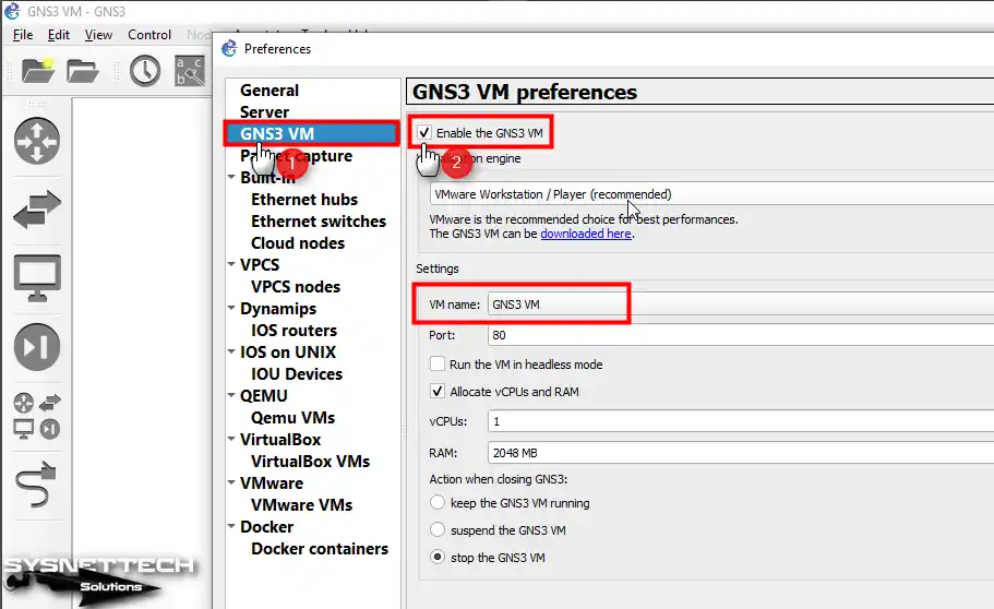 How To Install GNS3 VM On Windows 11 10 Install Cisco Iou On Vmware ...