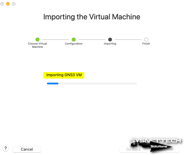 Importing the Virtual Machine