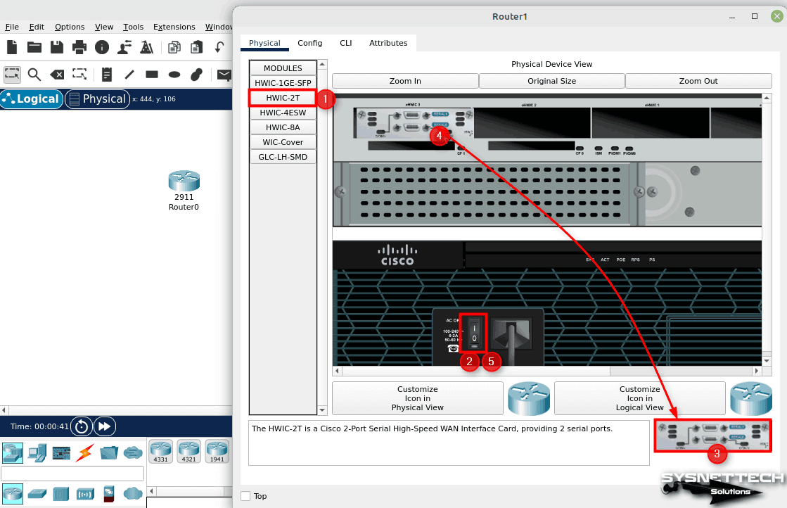 Router'a Serial Interface Ekleme