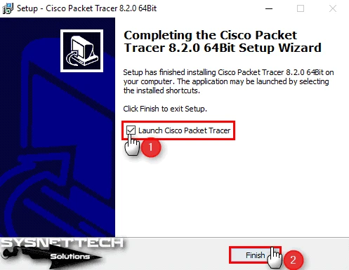 Cisco Packet Tracer'ı Başlatma
