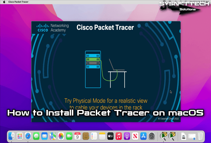 How to Install Cisco Packet Tracer 8.1.1 on Mac/macOS