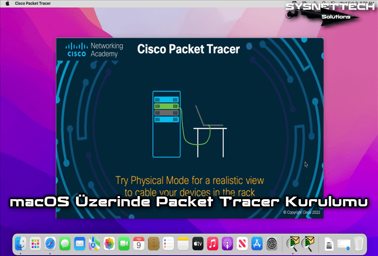 Mac/macOS Üzerinde Cisco Packet Tracer 8.2 Kurulumu