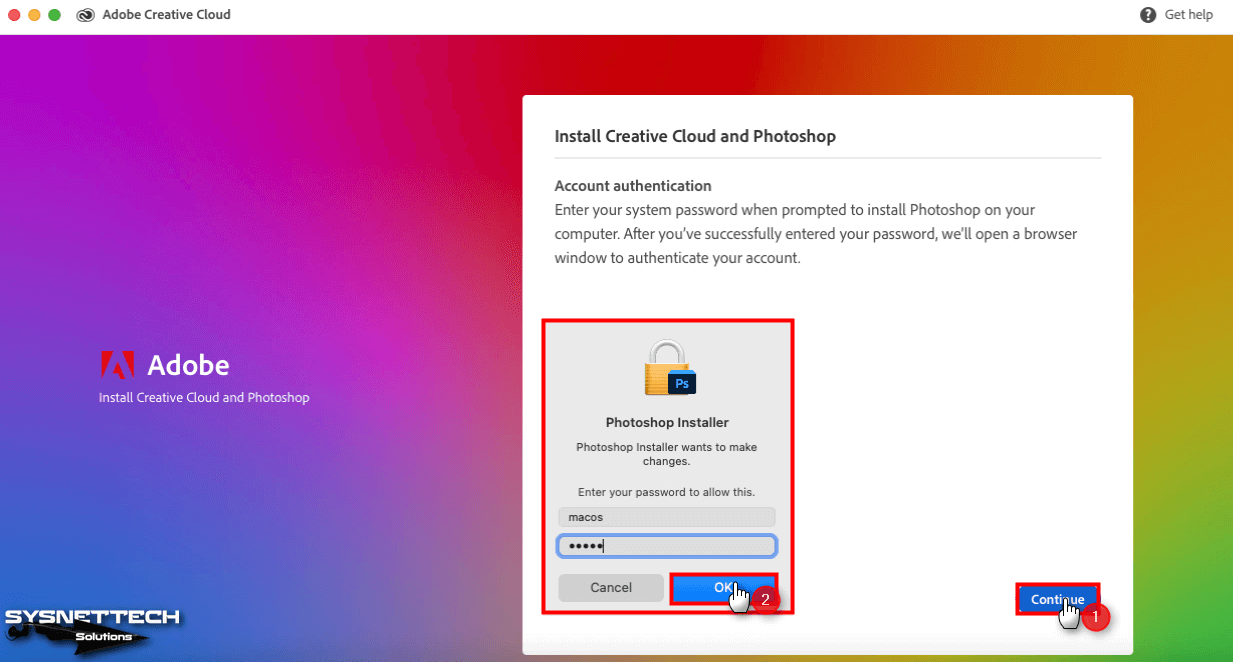 Install Creative Cloud and Photoshop