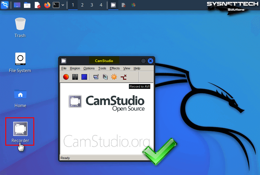 Running CamStudio Open Source