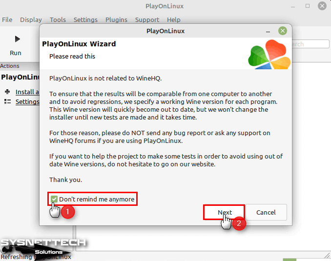 PlayOnLinux Not Related to WineHQ