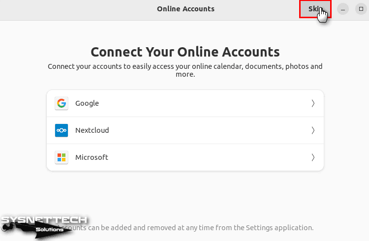 Connect Your Online Accounts
