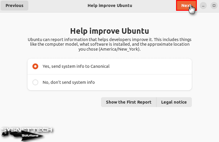 Send System Info to Canonical