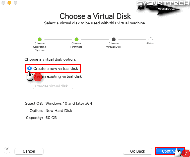 Creating a Virtual Disk