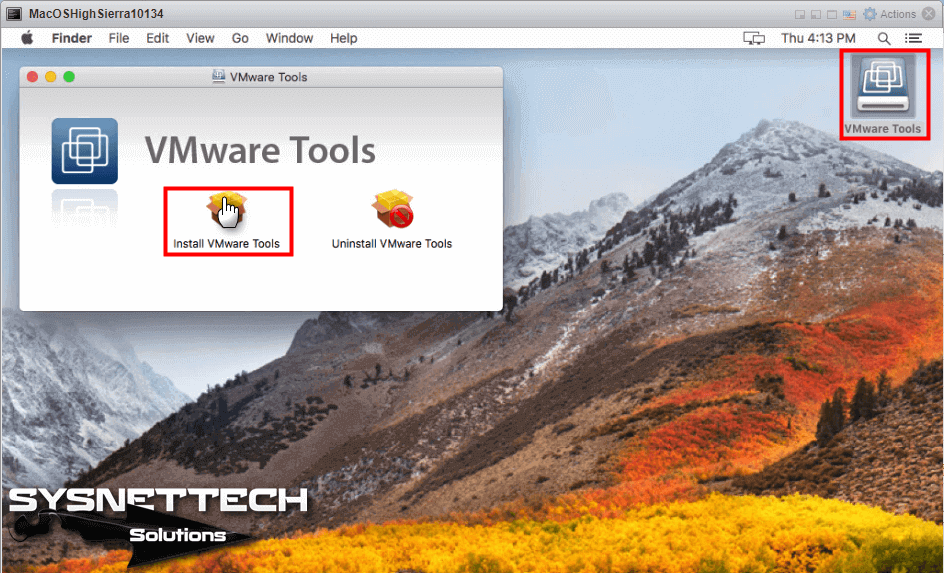Install VMware Tools (VMware Araçlarını Kur)